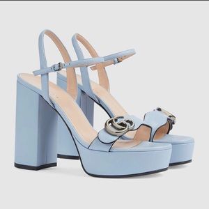 🛑ISO GG Marmont platform heel